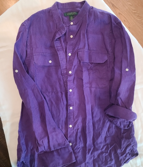 Ralph Lauren Tops - ralph lauren linen top